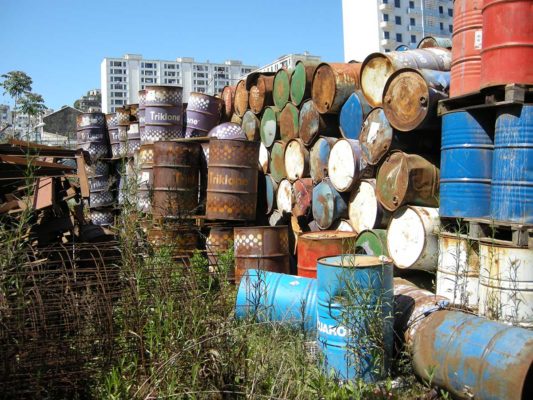 Valutazione ambientale presso discarica di rifiuti chimici - Algeri