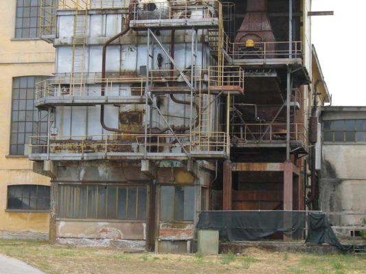 Bonifica e demolizione caldaia presso ex stabilimento Burgo Group - Carbonera - Treviso