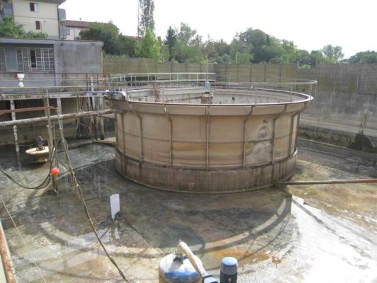 Bonifica impianto di depurazione acque industriali ex Vismara - Casatenovo - Lecco