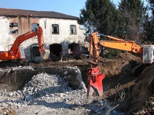Bonifica e demolizione serbatoi interrati ex Tilane - Desio - Monza Brianza