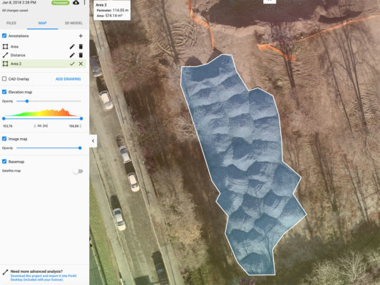 Riprese e fotografie aeree con drone: calcolo volumi per bonifica terreni contaminati a Milano